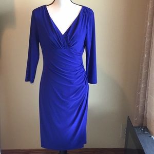 LAUREN Ralph Lauren electric blue dress!